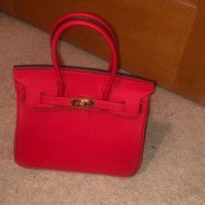Birkin style bag